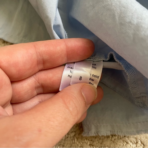 boy + girl Light Blue Top Size 8 - Picture 5 of 5